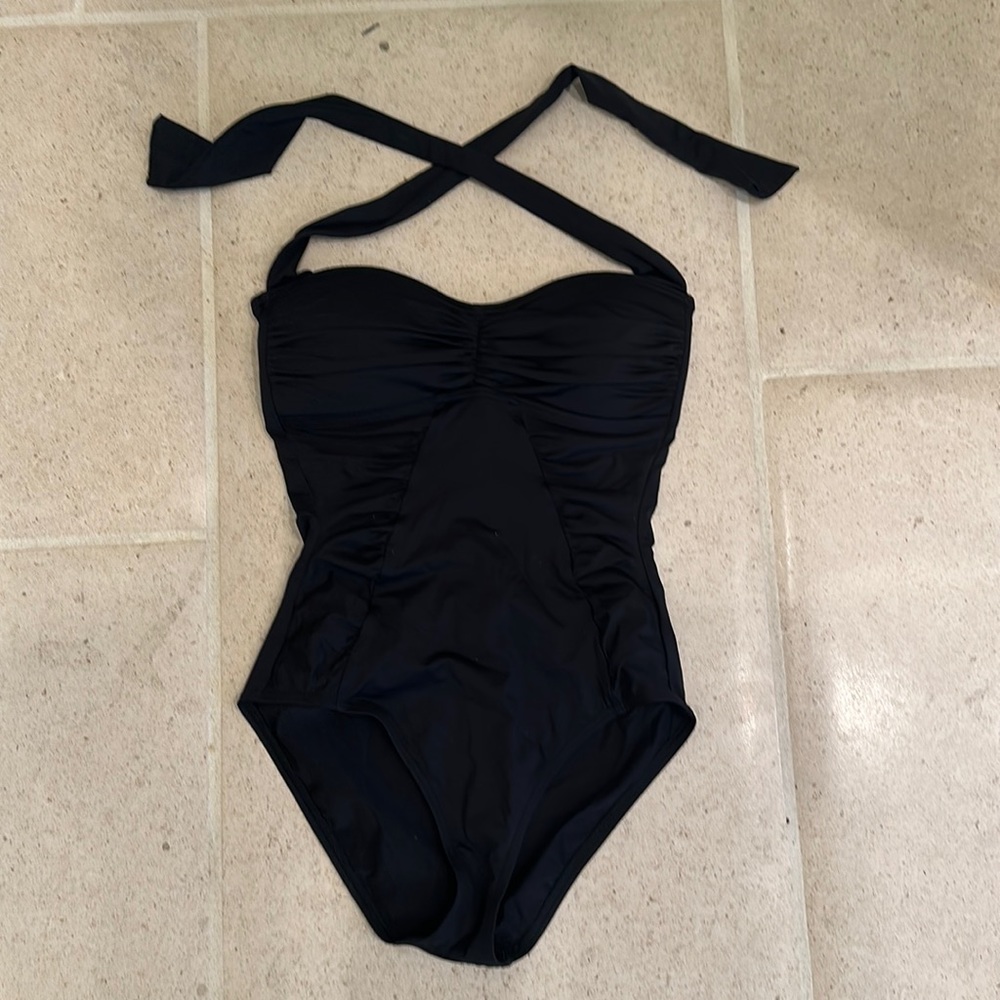 Tommy Bahama swimsuit with ruched front